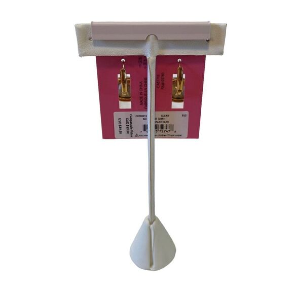 Kate Spade Square Crystal Posts. Very Pretty! - Picture 5 of 6